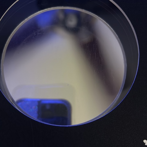 New Halloween skull handheld bling mirror💀☠️💀☠️💎💎💎 - Picture 7 of 7